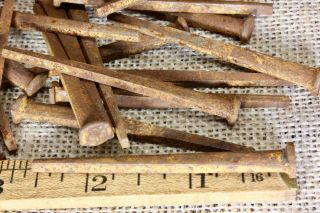 2 1/2” Old square NAILS 1/4 