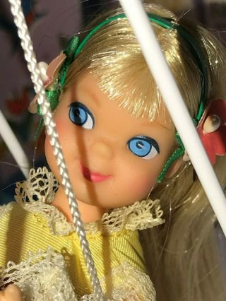 Vintage 1965 Mattel Barbie Sister TUTTI Doll SWING - A - LING SET 3560 4