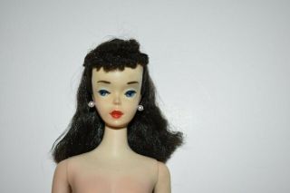 Vintage Ponytail Barbie 3,  Blue eyeshadow,  Raven Hair,  Pale 11