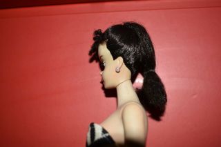 Vintage Ponytail Barbie 3,  Blue eyeshadow,  Raven Hair,  Pale 3