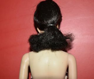 Vintage Ponytail Barbie 3,  Blue eyeshadow,  Raven Hair,  Pale 4