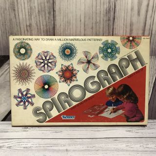 Vintage 1979 Spirograph Drawing Kit Kenner Complete 1421 (V7 4