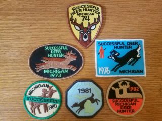 Michigan Successful Deer Hunting Patches