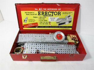 Vintage A.  C.  Gilbert 1954 Erector Set