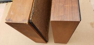 Vintage JBL L54 Trimline Speaker Cabinets & Grills for LE8 PR8 Pair FOR Repair 7