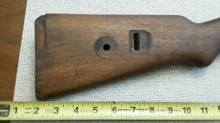 Mauser G 33/40 Stock G33/40 Stock Mountain Carbine HEAVILY SANDED NO METAL 2