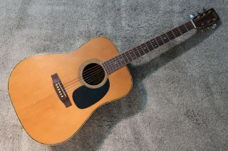 Vintage 1980s Aria Acoustic Dreadnought Mij Model W25 Matsumoku