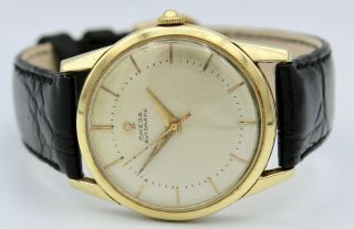 Vintage Omega G5252 Watch 14k Gold Filled Men 