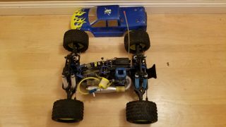 Ofna Rc Unlimited Monster Pirate Truck Car 4 X 4 Nitro Vintage 1/8 Scale