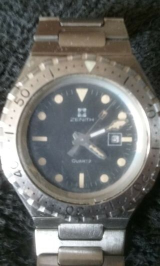 Vintage Zenith 02 - 1520 - 106 Subsea Swiss Made