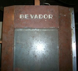 Door For Vintage Round Bevador Beer Refrigerator