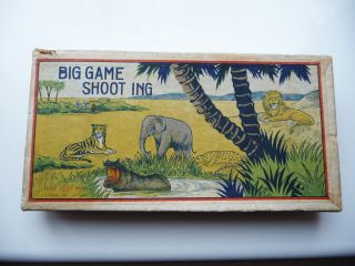 Vintage 1950 ' s Big Game Shooting toy set; boxed and complete; C.  K Toys Japan 2