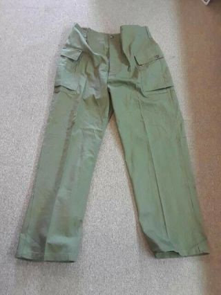 Vintage Ww2 Hbt Monkey Pants 42”x33”