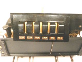 vintage RCA 610 - VI CONSOLE RADIO: Working/ Many Recaps AM/FM CHASSIS & PRE - SET 5