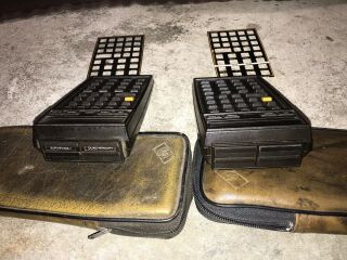 Vintage Hewlett Packard HP41C And HP41CX w/ Surveying and Quad memory. 3