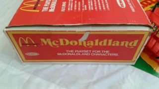 1976 McDonald ' s McDonaldland Playset by REMCO & Figures 99 Complete Vintage 11