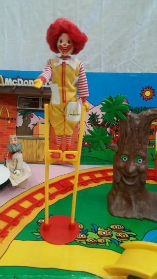1976 McDonald ' s McDonaldland Playset by REMCO & Figures 99 Complete Vintage 7