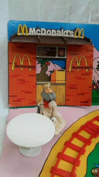 1976 McDonald ' s McDonaldland Playset by REMCO & Figures 99 Complete Vintage 9