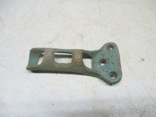 Old Cast Iron 3/4 " Flag Pole Holder Bracket Embossed With Star