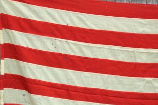 Large Authentic Antique Western,  Colorado 38th State,  American Flag,  NR 7