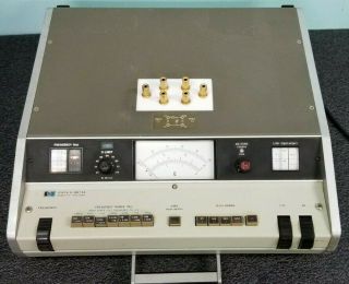 Hp - 4342a " Q " Meter - As Picture K79