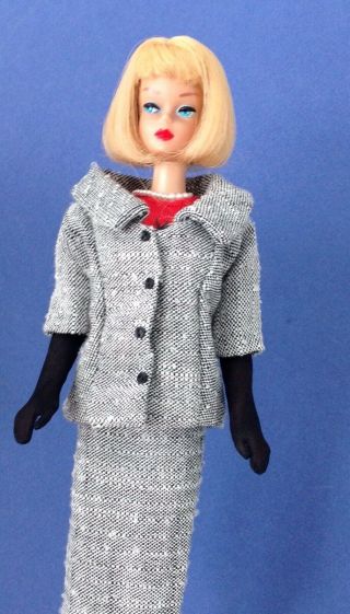 Vintage Blonde American Girl Barbie.  Transitional 1965/66 Doll 6