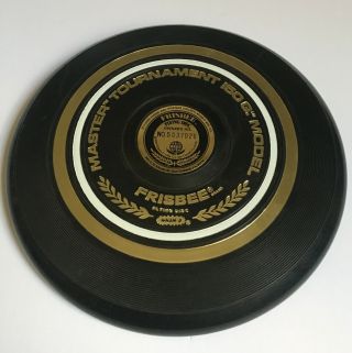 Vintage Wham - O Frisbee Master Tournament 150 G Model 1979 - Black And Gold