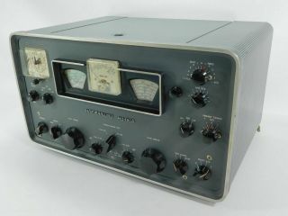 Hammarlund Hq - 180ac (hq - 180a W/ Clock) Vintage Tube Radio Receiver Sn 30452037