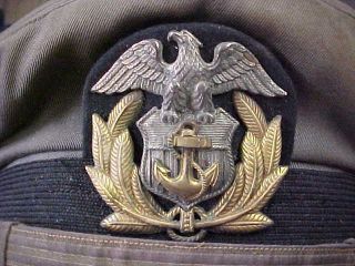 Orig WW2 Officers Service Cap 