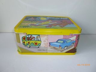 1973 Vintage SCOOBY DOO Metal LUNCH BOX and THERMOS - - 5