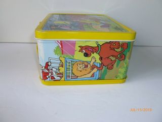 1973 Vintage SCOOBY DOO Metal LUNCH BOX and THERMOS - - 6
