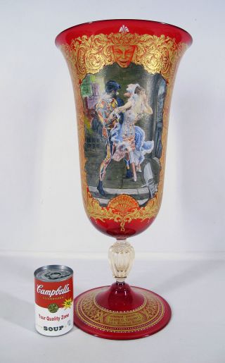Huge Vintage Murano Vase By Giancarlo Begotti For Ars Cenedese Aft G Boldini Yqz