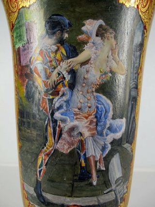 HUGE Vintage Murano Vase By Giancarlo Begotti for ARS Cenedese aft G Boldini yqz 6