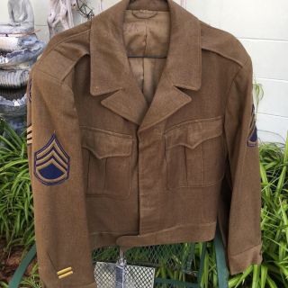 Wwii U.  S.  Army 7th Infantry Division Ike Jacket