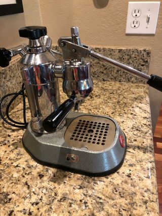 Vintage La Pavoni Europiccola Espresso Coffee Lever Machine Exc 2