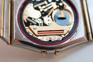 Vintage 1970s Omega Constellation Quartz Men ' s Wristwatch Stainless Steel 32mm 11