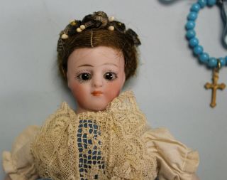 Htf Antique Simon & Halbig 1160 Lady Doll W/ Presentation Box 8 "
