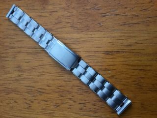 vintage mens stainless steel RIVET LINK expansion watch band EMPIRE MADE 16mm 2