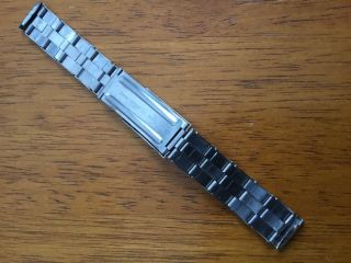 vintage mens stainless steel RIVET LINK expansion watch band EMPIRE MADE 16mm 3