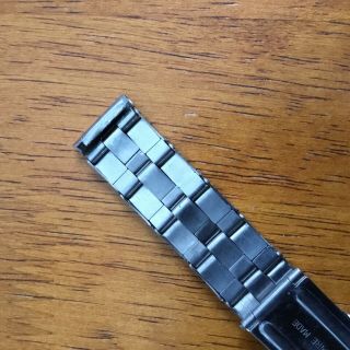 vintage mens stainless steel RIVET LINK expansion watch band EMPIRE MADE 16mm 6