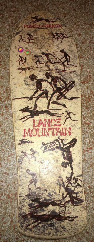 Vintage Powell Peralta Lance Mountain Skateboard Board Only 5
