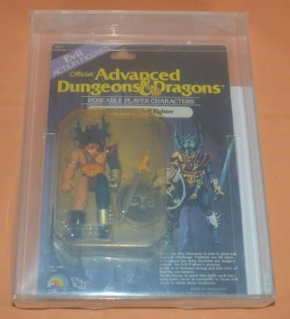 Warduke Vintage Dungeons & Dragons Action Figure Moc Cas Afa Graded 70,  1983 Ljn