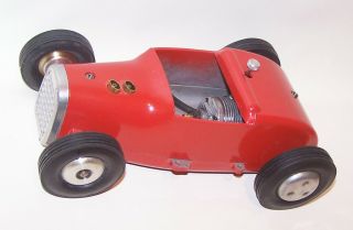 1950 ' s Rodzy Gas Powered Hot Rod Model Tether Car W/Extras 2