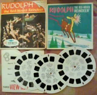 Rudolph View - Master Reels 3pk In Packet With Book.