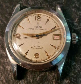 Vintage Rolex Tudor 1956 Prince Oysterdate 31 Automatic Watch,  Ref 7911