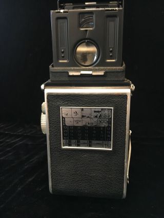 Vintage Rolleiflex 3.  5 Camera Zeiss 75mm 1:3.  5 Lens 1954 11
