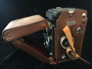 Vintage Rolleiflex 3.  5 Camera Zeiss 75mm 1:3.  5 Lens 1954 5