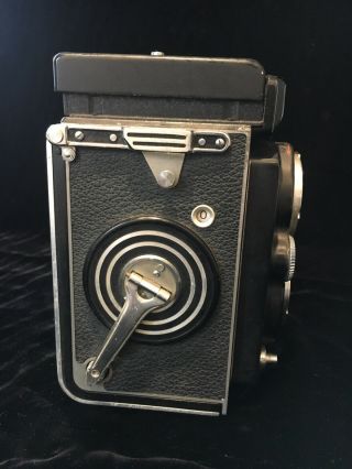 Vintage Rolleiflex 3.  5 Camera Zeiss 75mm 1:3.  5 Lens 1954 9