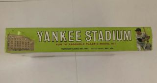 Yankee Stadium Relive Sports Plastic Model Kit Vintage Rare 1964. 2