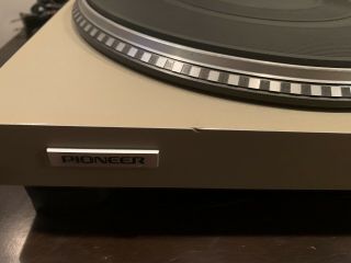Pioneer PL - 560 turntable,  vintage audio, 4
